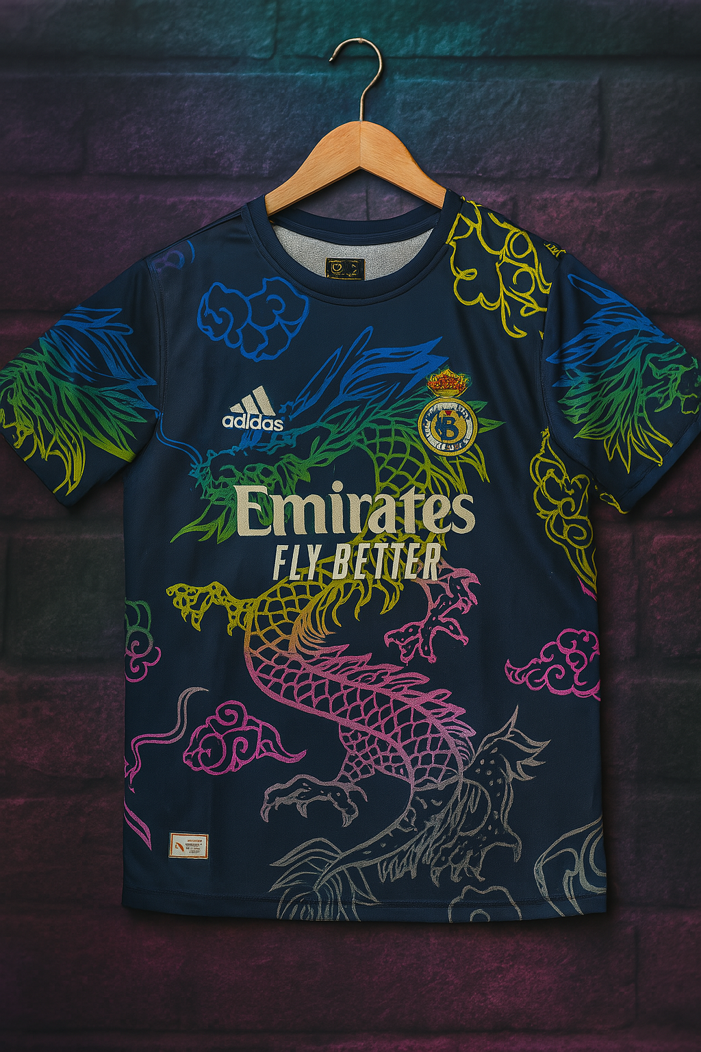 Real Madrid Neon Dragon Edition Jersey – 25/26 Inspired (Fan Copy)
