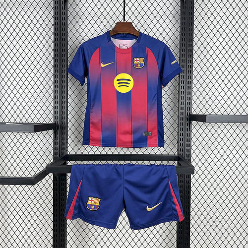 Barcelona Home Kit With Shorts 25-26 [Home Edition – Master Copy]