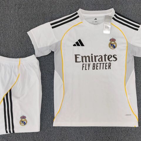 Real Madrid Home Kit With Shorts 25-26 [Home Edition – Master Copy]