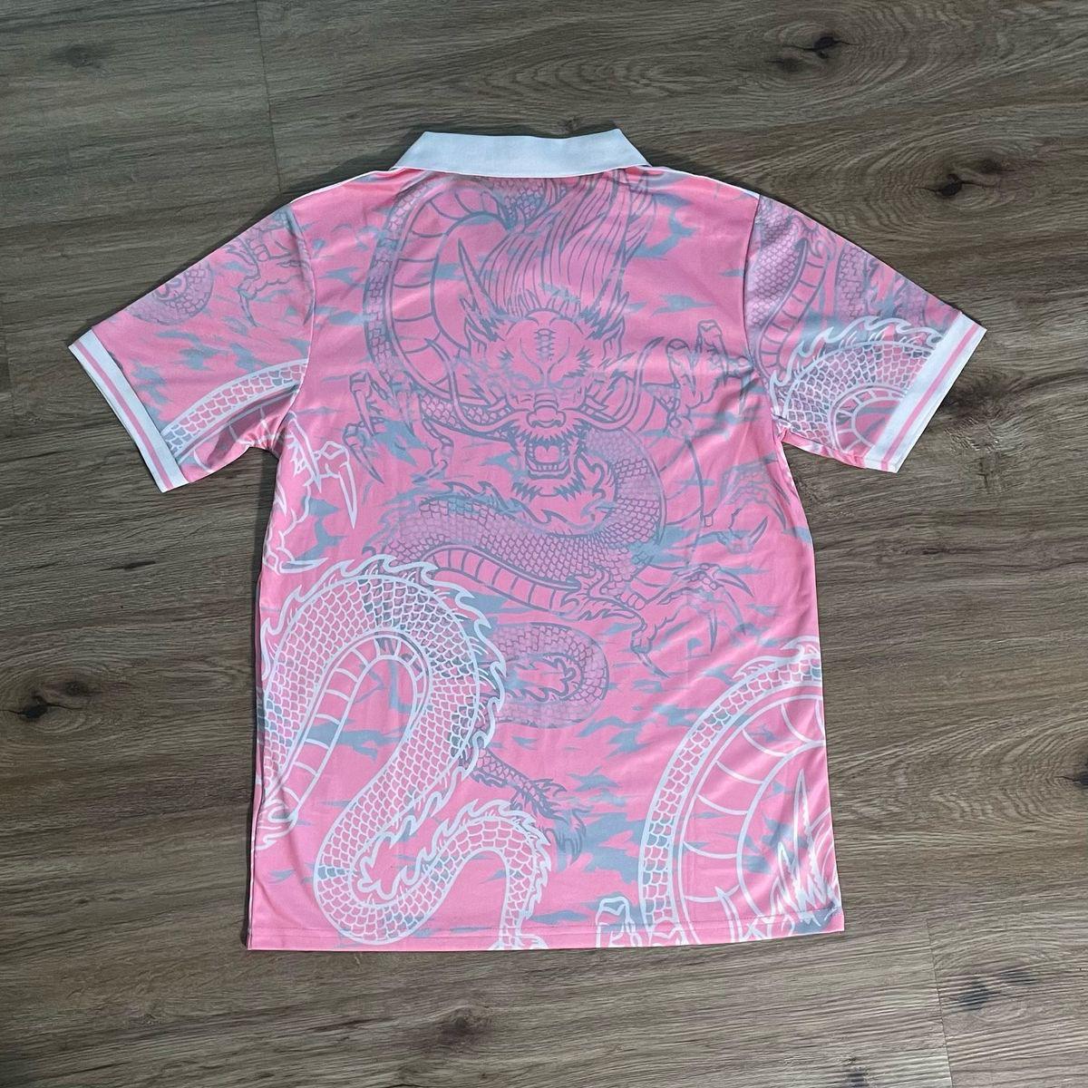 Real Madrid Pink Dragon Home Kit With Shorts 23-24 [Fan Edition] – Master Copy